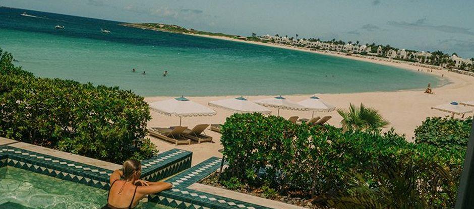 Inside Cap Juluca: a private cove that has become a Caribbean legend